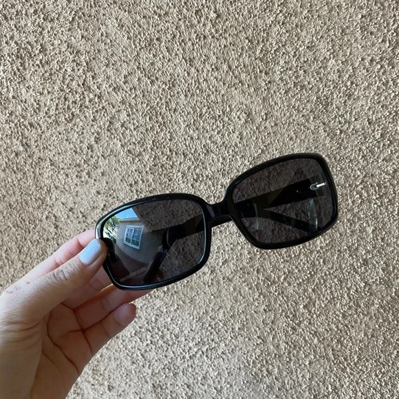 FENDI Chic Black Square Sunglasses Fendi Facets Square Sunglasses FF 0263/S Black 1019761  main image 4